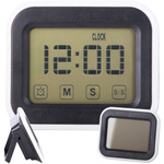 Electronic clock digital alarm clock lcd alarm display standing alarm