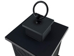 Farol decorativo led chimenea movible llama lampara electrica pilas