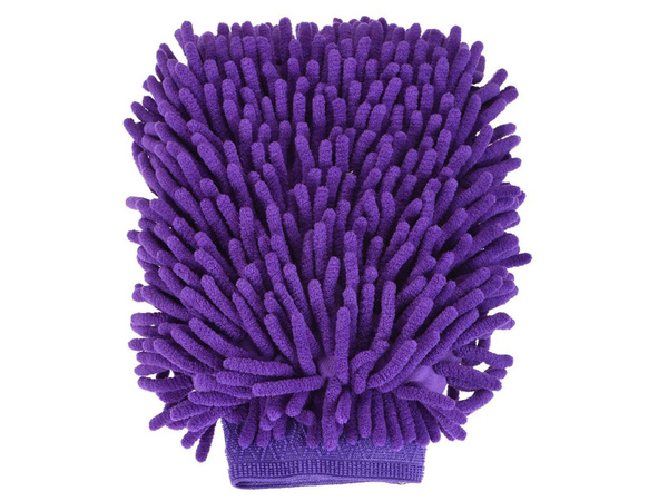 Mikropluošto audinio pirštinė, skirta plauti automobilių plovyklą ant rankų