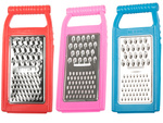Vegetable grater fine mesh vegetable slicer flat shredder 3 blades