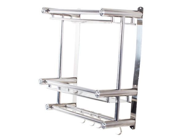 Vannitoa riiulil rippuv korraldaja dušši jaoks 2