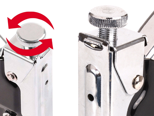 Capsator tapițerie de mână tacker pentru 4-14mm capse metal 3 in 1 mecanism de blocare