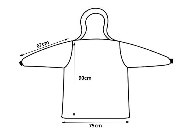 Couverture chaude surdimensionnée sweat-shirt xl épais 2in1 fourrure sweat-shirt à capuchon épais