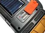 Lanternă solară portabilă reîncărcabilă led cob powerbank proiector
