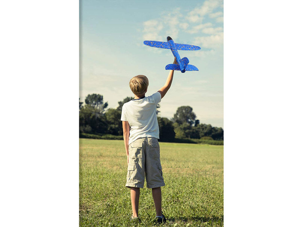 Planeur en polystyrène modèle réduit d'avion en polystyrène pour le lancer de fléchettes