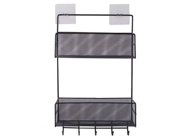 Kovinski organizator viseča polica kuhinjska polica kopalnica obešalnik