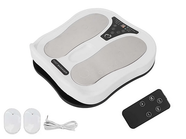 Foot massager electrostimulator muscle stimulation