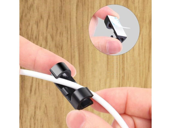 Porte-cables organisateur 20pcs
