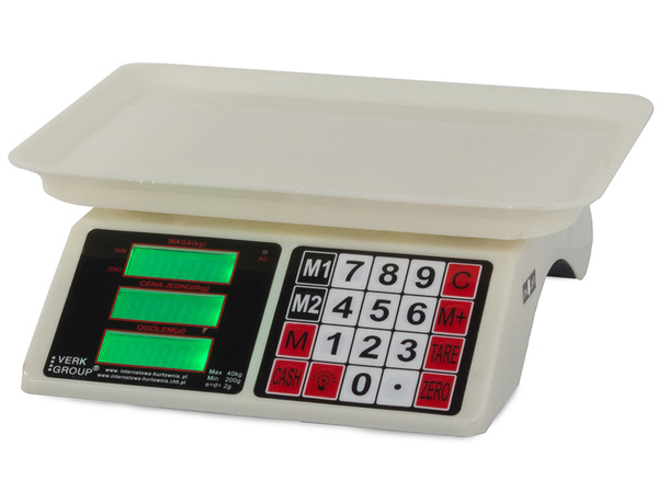 Poids de magasin calculant électronique 40kg 2g