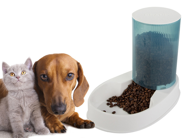Dispensador de comida para perros comedero para gatos dispensador automático de comida seca