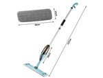 Lapos mop sprayerrel gördülő szilárd permet 3x microfibra coats