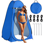 Beach tent changing room shower toilet wc