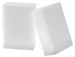 Magic sponge for cleaning stains removes dirt
