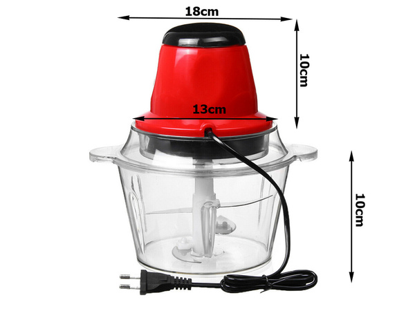 Electric shredder vegetable chopper