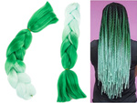 Cheveux synthétiques pour tresses ombrées