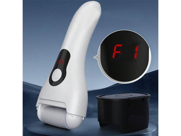 Elektrický pilník na päty pemza kameň fréza sada 3 valčeky lcd