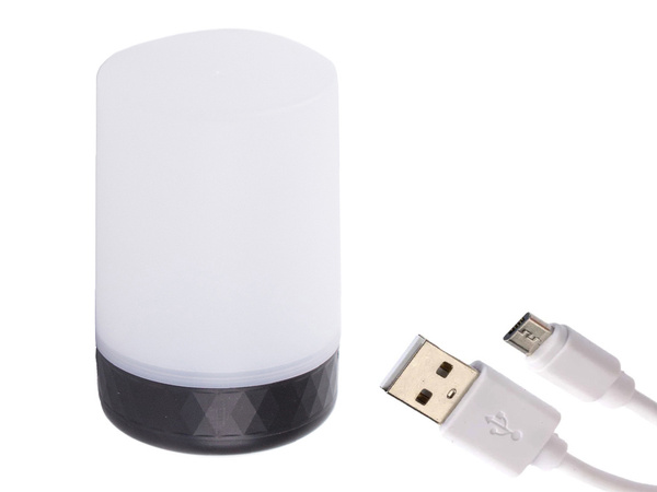 Led nakts gaisma rgb usb krāsa dzīvojamā istaba guļamistaba 2 režīmi 8 krāsas