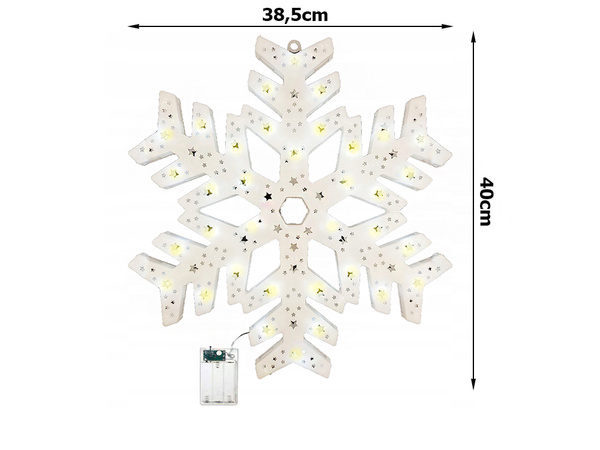 Led aknakoristus 40cm tärnid