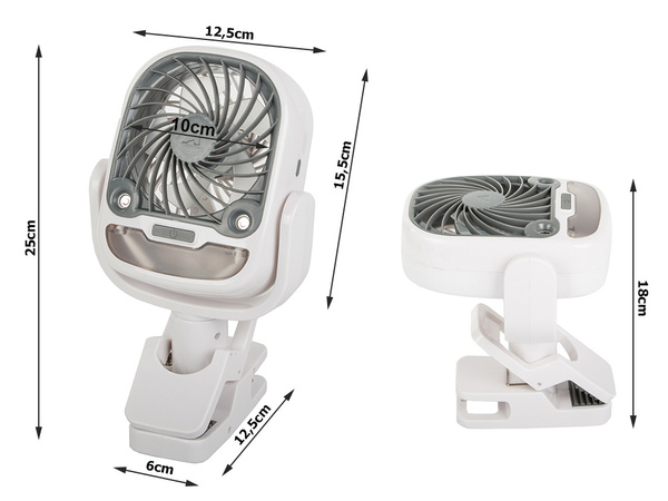 Stolný ventilátor stojaci tyčový zvlhčovač vzduchu usb rgb 2v1