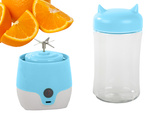 Prenosný bezdrôtový usb blender na smoothie s nádobou na kokteily