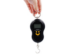 Waga wędkarska hakowa bagażowa podróżna lcd 50kg