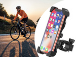 Riadidlá bicykla stabilný silný držiak telefónu riadidlá motocykla 360