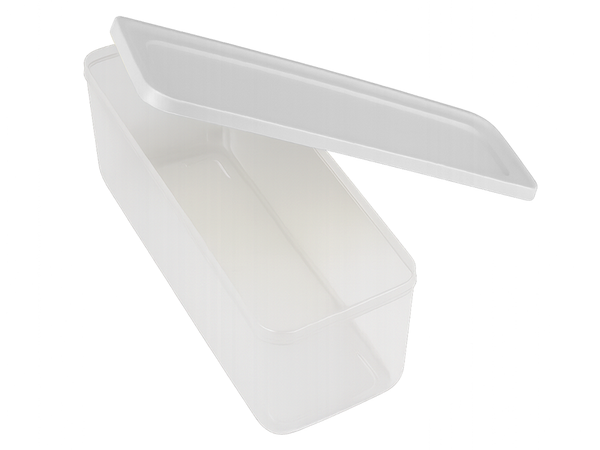 Recipiente para alimentos comida 2,8 l litros con tapa organizador para la cocina caja