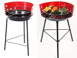 Charcoal briquette garden round portable tourist camping grill