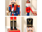 Nutcracker vojak dewniany dekorativna božična figurica darilo
