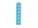 Conteneur de médicaments cassette hebdomadaire de médicaments organisateur de suppléments 7 jours