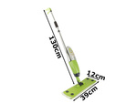 Flachmop mit waschmaschine rotationssprühkopf satz mit 3 ersatzpatronen