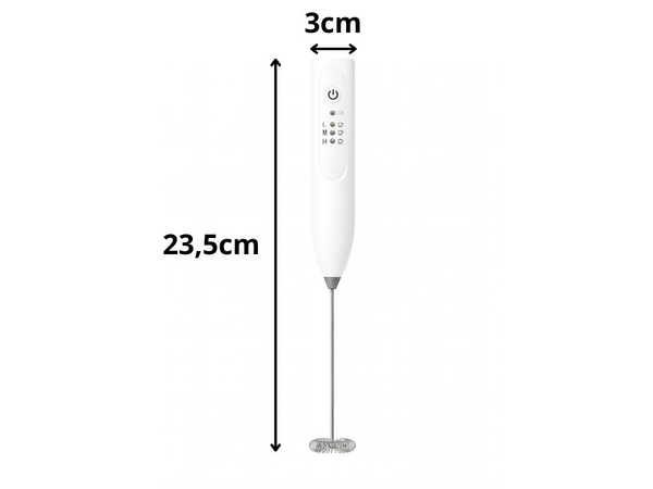 Battutor electric pentru spumat lapte pentru cafea mixer manual fără fir