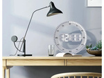 Reloj despertador led termómetro electrónico con alarma termómetro retroiluminado