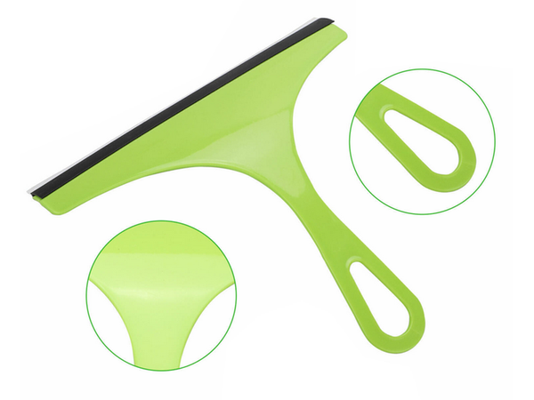 Window cleaning wiper with window water handle