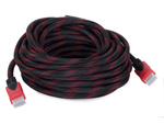 Hdmi 1.4 hdmi kabelis 1.4k 3d uhd 10 m vara 48 bitu
