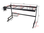Dishwasher large drainer cutlery plates