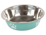 Dog cat food water bowl metal anti-slip pot large 250ml