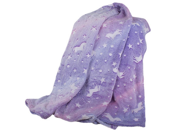 Mehka odeja posteljno pregrinjalo svetleče 150x180