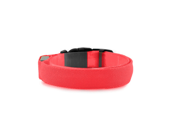 Led lighting darkness collar pentru câini și pisici reglabil 59cm