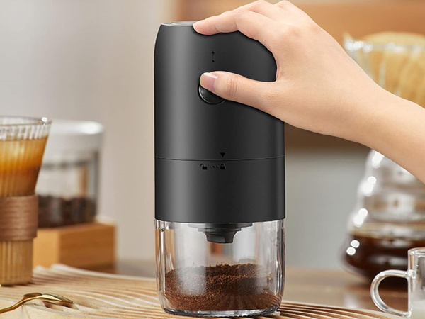 Kafijas pupiņu dzirnaviņas rieksti garšaugi spēcīga elektriskā usb espresso