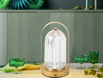 Öölamp laua kristall kristall led latern touch