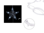 Luces guirnalda estrellas luz cortina 138 led