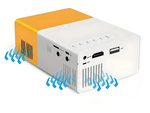 Projektor yg300 verzia 2025 full hd prenosný tv projektor usb hdmi diaľkové ovládanie