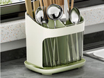 Organizers tray for cutlery dryer stand for kitchen with drainage 4 compartments