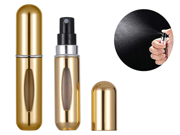 Reisipihusti koos parfüümi pihusti flakooniga 5ml parfüümidosaatoriga