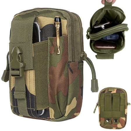 Military tactical molle belt pouch