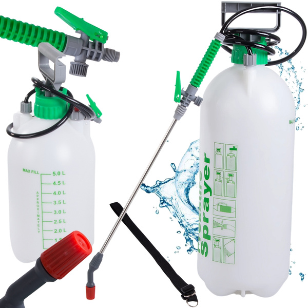 Pulverizador manual jardín 5 l + bandolera