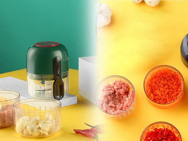 Električni drobilnik za sadje in zelenjavo