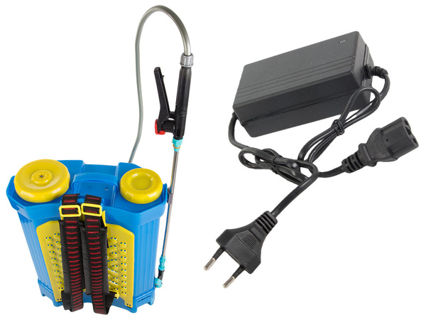 АККУМУЛЯТОРНЫЙ РАНЦЕВЫЙ ОПРЫСКИВАТЕЛЬ САДОВЫЙ С ДЛИННЫМ КОПЬЕМ 16 Л