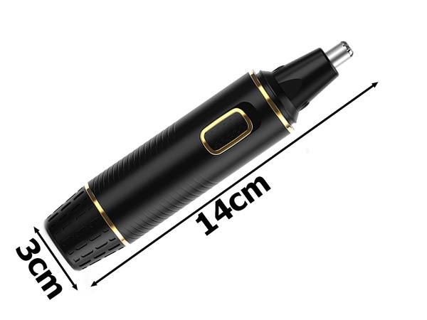 Uho nos trimmer odstranjevalec las brivnik obrvi 3v1 vodil